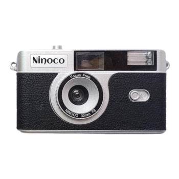Japanese Ninoco film camera with flash