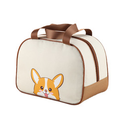 Lunch Box Handbag With Rice, Lunch Bag Handbag, Student Insulation Bag, Square Office Worker Meal Pocket, Takeaway Bag