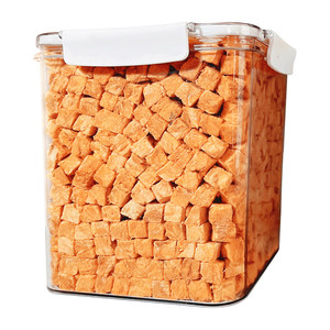 
Freeze-dried salmon pellets cat snacks fish salt-free cat and dog general hair-dressing mixed food dog training reward cat food