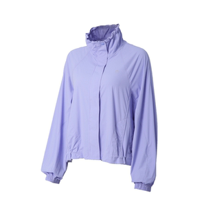 
JSC Qingye cool sun protection clothing women's blue summer loose running tennis tops sportswear outdoor jackets