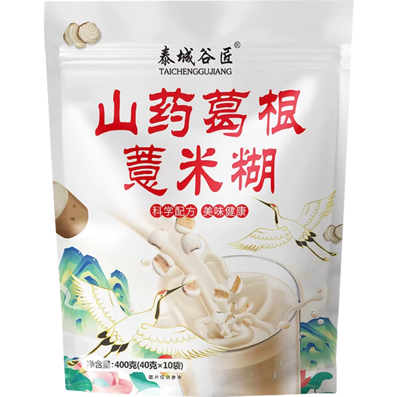 Amazon | 泰城谷匠奶粉山药玉米糊玉米粥500g/罐，冲泡速食玉米粉