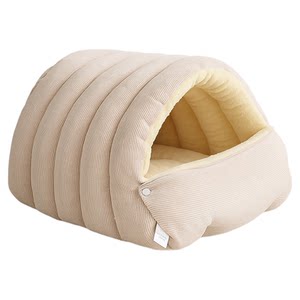
Cat nest thickened closed safety cat sleeping nest cat bed winter winter warm new cat house pet