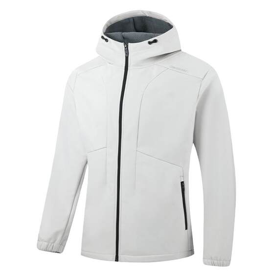 
361 Three-Proof Sports Jacket 2026 Spring Rain Screen Woven Velvet Jacket Men's Charge Mountaineering Warm Top