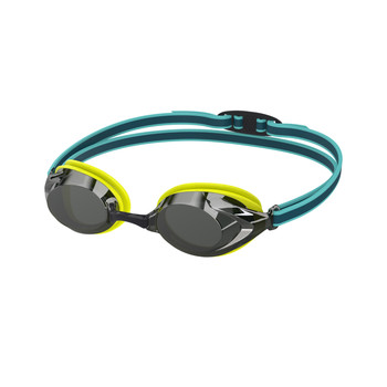 Speedo double mirror with teenager racing swimming goggles
