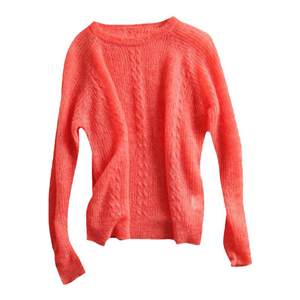 
Mohair Sweater Women's Thin Hollow New Haima Wool Sweater Jacket Loose and Lazy Style 2025 Autumn