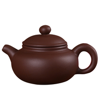 Yixing Zisha Pot - Pure Handmade Zhuni Xishi Pot Filter Brewing Teapot