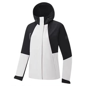 
Xtep sports windbreaker for women 2025 autumn new hooded double-layer windproof casual jacket for women 975328160059