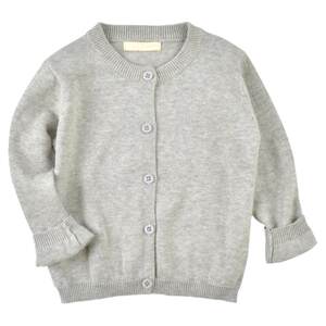 Children's knitted cardigan thin coat baby baby sweater girl boy spring and autumn pure cotton small outerwear clothes