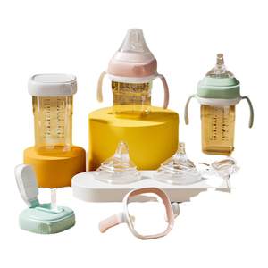 
Applicable to hegen bottle accessories straw gravity ball duckbill pacifier direct drinking water cup lid handle handle