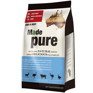 
Teddy Poodle Dog Food Puppies Natural Dog Food Beef Flavor Puppy Dog Main Food 4*0.5kg Freeze-dried Dog Food