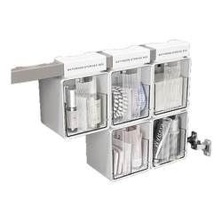 Bathroom mirror cabinet storage box cosmetics storage artifact