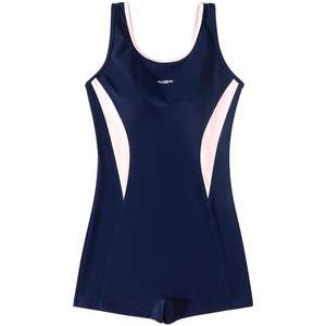 Women's 2025 new hot one-piece racing professional swimming training hot spring high-end large-size swimsuit