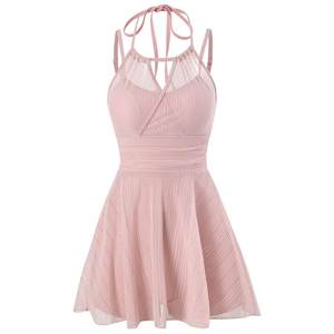 
Yimeishan one-piece swimsuit for women adults with beautiful high-end large size vacation slightly fat 2025 new hot spring bathing