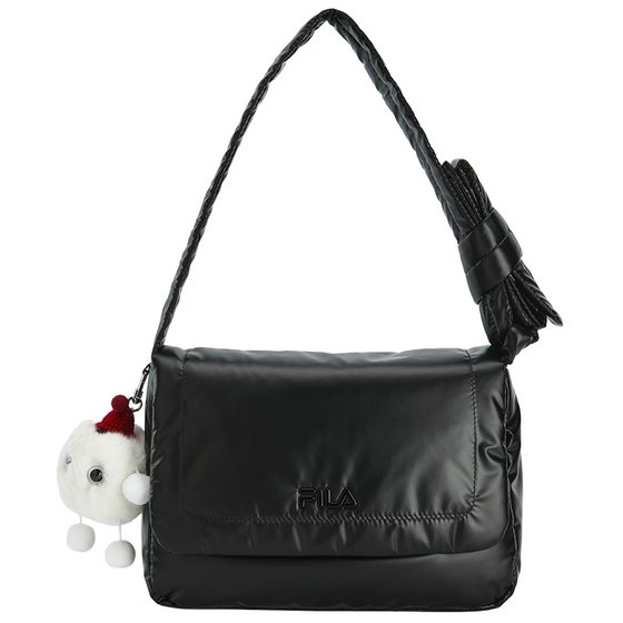 
FILA official women's bag shoulder bag fashion pudding bag 25 new winter underarm bag crossbody bag casual shoulder bag