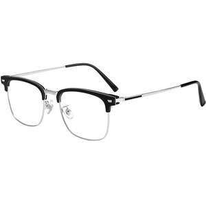 
Fashionable glasses frame men's half-frame ultra-light eyebrow frame myopia glasses Danyang anti-blue light large frame eye frame frame