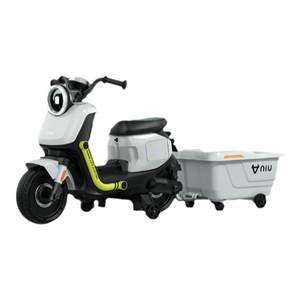 
Niu Children's Electric Vehicle U2 Electric Motorcycle Baby Carriage 2-6 years old can take a toy car and charge children's car