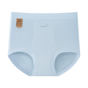 
New high-waist belly-closing underwear for women pure cotton antibacterial lengthening and widening 100% cotton crotch girls shorts