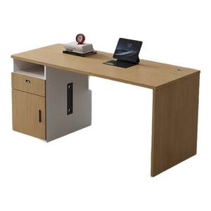 
Staff desk and chair combination 1.2m 1.4m small staff work desk office single computer desk