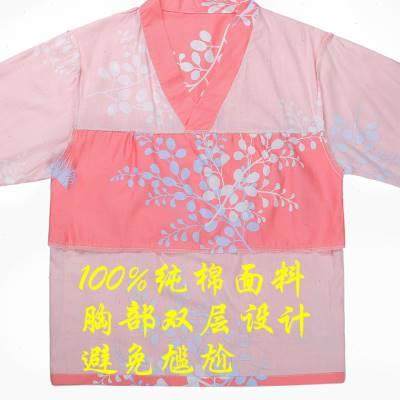 纯棉长款汗蒸服男女高档纳米大码全棉桑拿服按摩睡衣家居浴服温泉