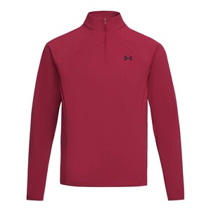 
New Year of the Horse Under Armor spring men's tops casual loose sports red long-sleeved T-shirt 6014312-625