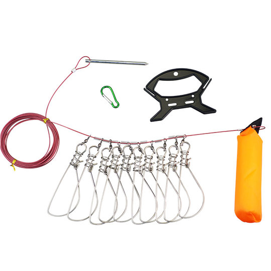 Stainless Steel Fish Lock Buckle - Portable Thickened Wire Rope Luya ...