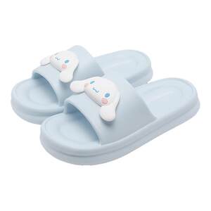 
MINISO Sanrio slippers women's 2026 new cinnamon dog slippers Melody thick-soled summer