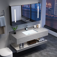 Легкая роскошная интеллектуальная комбинированная ванная комната простая современная каменная тарелка керамическая лицевая бассейн