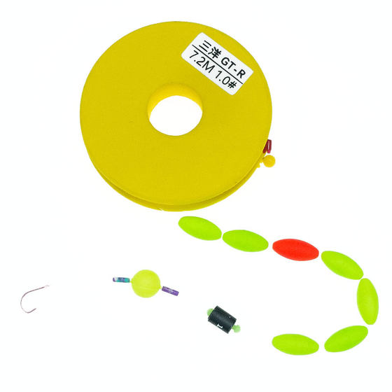 
Seven Stars Hovering Fishing Line Group Back-bottom Fishing Method Confrontation Hook Black Diamond Titanium Alloy Acne Sea-Eastern Fish Hook