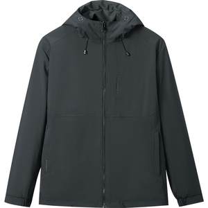 
[Double-sided] HLA/Heilan House Hooded Outdoor Jacket 25 Autumn and Winter New Thickened Warm Casual Jacket for Men