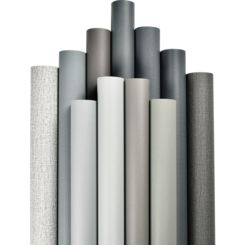 Pvc Dán Màng dán nội thất PVC màu xám - Giấy dán tường tự dính