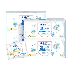 
Scroll down to enjoy the subsidy ABC Private Part Care Hygiene Wipes Women's Wet Toilet Wipes Daily Menstrual Period Palm Pack 104 Tablets