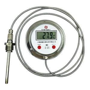 
304 stainless steel digital thermometer WST491 high-precision acid and alkali resistance anti-corrosion probe food industry display