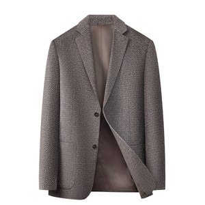 
Disilun Men's Wool Suit Business Casual Versatile Suit Jacket High-End Light Luxury Style New Woolen Coat