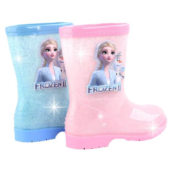 
Genuine authorized Disney children's rain boots student water shoes rain boots girl children princess Aisha rain boots anti-slip