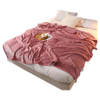 Flannel Blanket Knee Blanket Warm Sheet