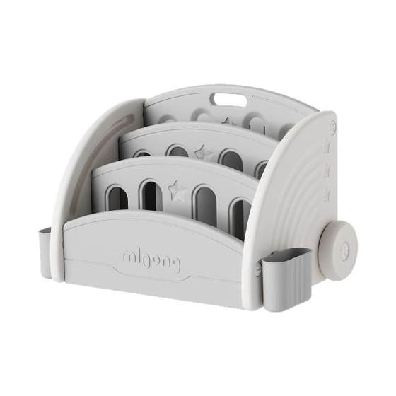 
Manlong Children's Bookshelf Desktop Storage Shelf Household Storage Shelf Painting Board Two-in-One Children's Toy Storage Shelf