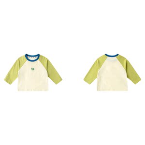 
[7A antibacterial] Dudujia children's spring long-sleeved T-shirt girls spring clothes boys tops baby cartoon clothes