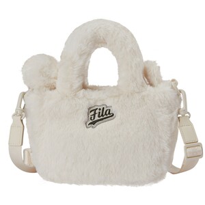 
FILA FUSION women's bags, shoulder bags, winter new casual plush handbags, crossbody bags