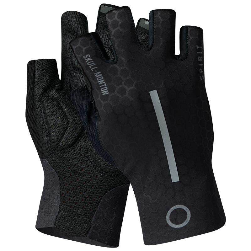 Monton Half Finger Gloves Shock Absorbing Sports Cycling Gloves