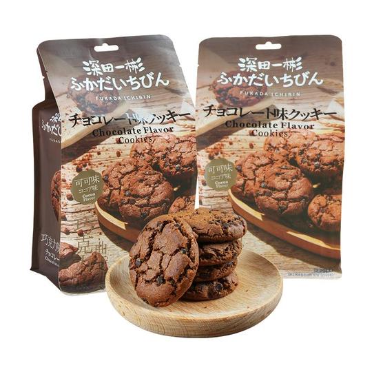 Fukada Ichibin Chocolate Cookies 142g - Imported Biscuits & Snacks