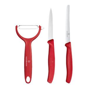 维氏Victorinox削皮刀水果刀家用削苹果皮神器瑞士进口刀具三件套