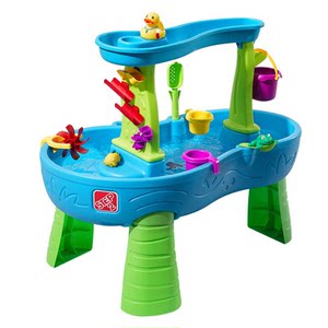 Step 2 Imported from the United States: Children's Water Curtain, Waterfall, Playtable, Pool, Sand Platform, Beach Toys, Indoor and Outdoor