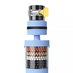 Universal faucet filter kitchen household splash-proof shower head