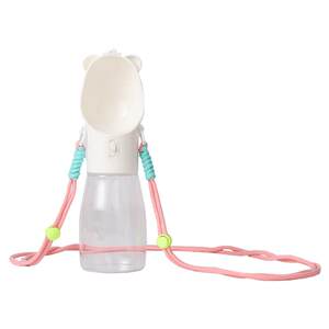 
Dog outing cup portable kettle drinker puppy outing water and food two-in-one water bowl pet tumbler