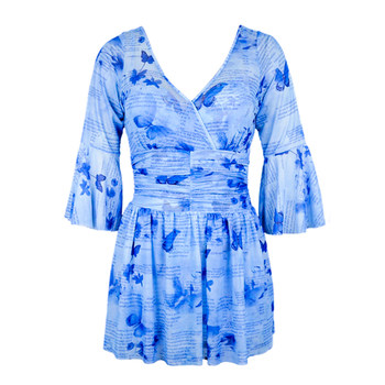 Couple's plus size slimming bohemian style swimsuit