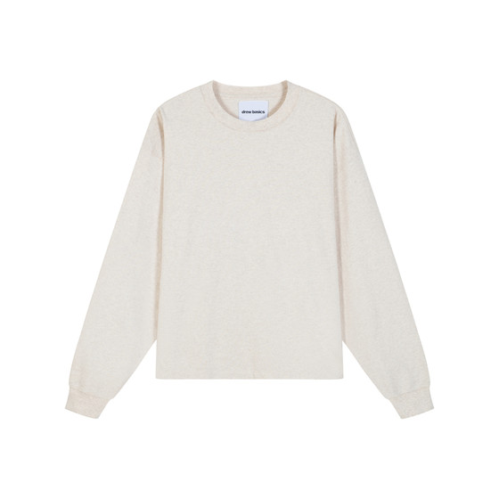 
[Official authentic] Drew House plain series heavy long-sleeved T-shirt 26 spring same style for men and women