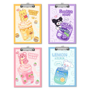 
Plyboard writing board special pad for primary school students test papers, file board folder stationery exam a4 board clip cardboard study supplies high-value acrylic paper file folder information junior high school students cute