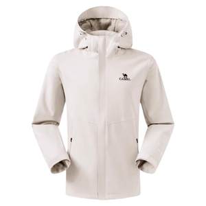 
Camel Camel Outdoor Spring and Autumn New Phantom Black Shoe Men and Women's Same Windproof Waterproof Jacket Jacket