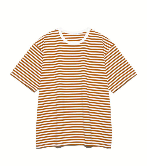 nanamica COOLMAX Stripe Jersey Tee 24AW日产天竺棉条纹短袖T恤