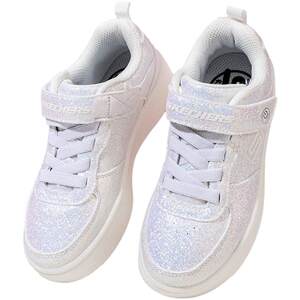 
[Self-operated] Skechers Children's Shoes New Fashionable Velcro Sneakers Low-top Wear-resistant Casual Shoes 310102L